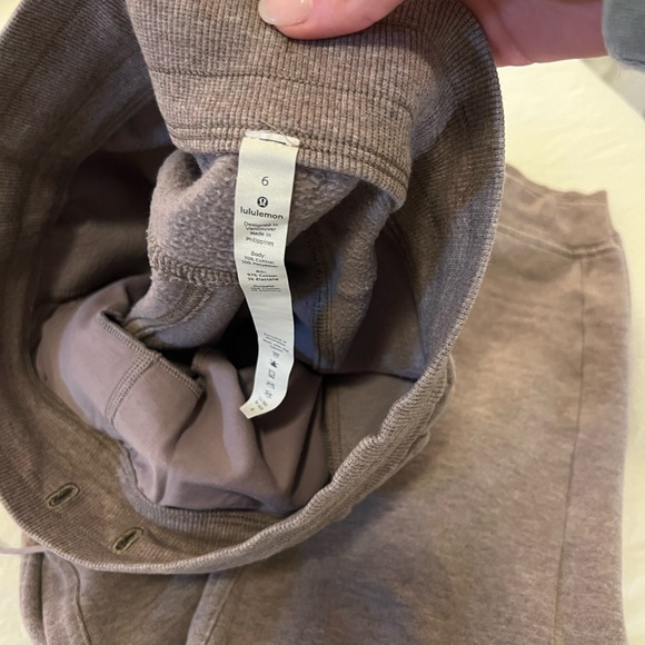 Lulu Lemon Warm Down Joggers - Picture 2 of 3